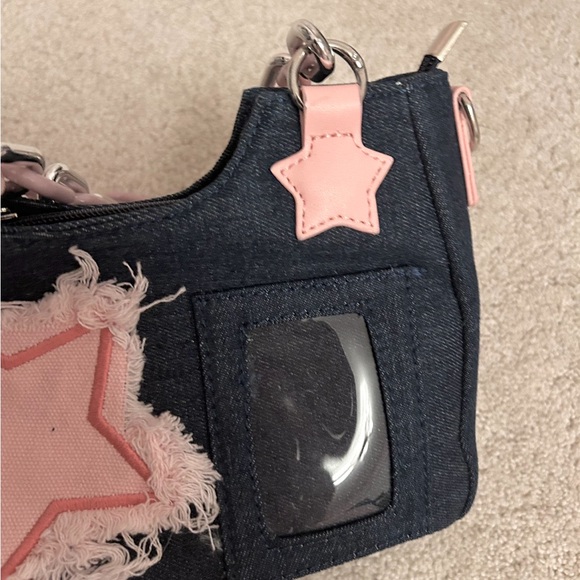 y2k denim star handbag / crossbody - Picture 7 of 7